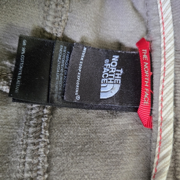 Gray Corduroy Mini Skirt - Picture 3 of 4